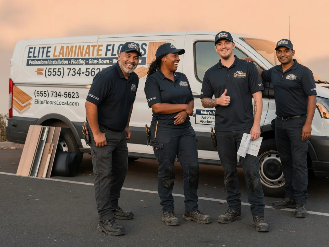 Laminate flooring installation company in Elyria, OH